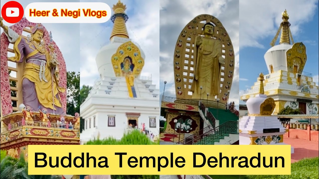 Buddha Temple Dehradun || Clement Town || Place To Visit In Uttrakhand || Heer & Negi Vlogs