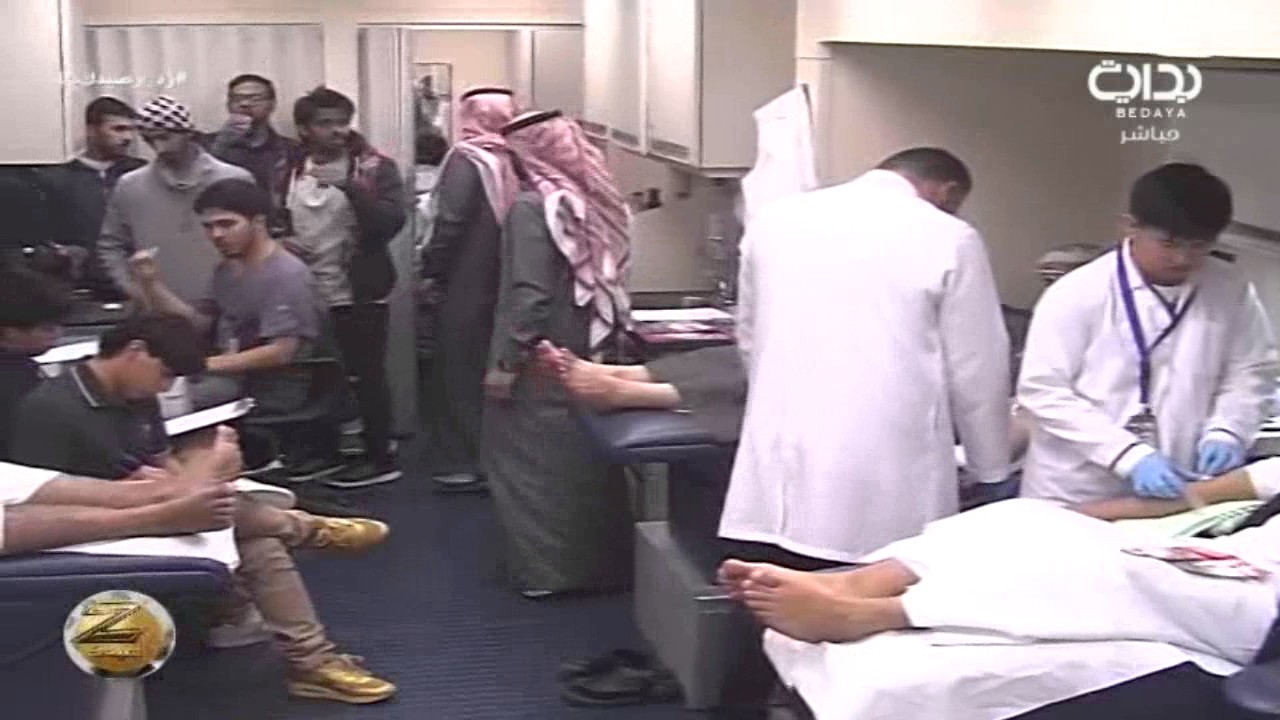 مشاركة الشباب في مبادرة تبرعك بالدم ينقذ حياتي مع بندر العلي | #زد_رصيدك40