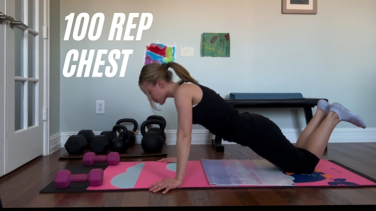 Beginner-Friendly Chest Workout | 100 Reps