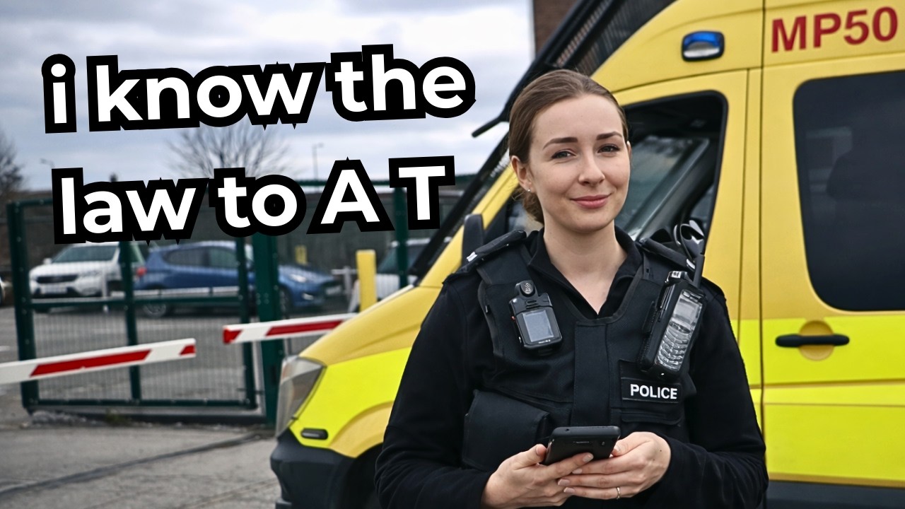 When UK Cop Realizes She Doesn't Know A Single Law She's Enforcing