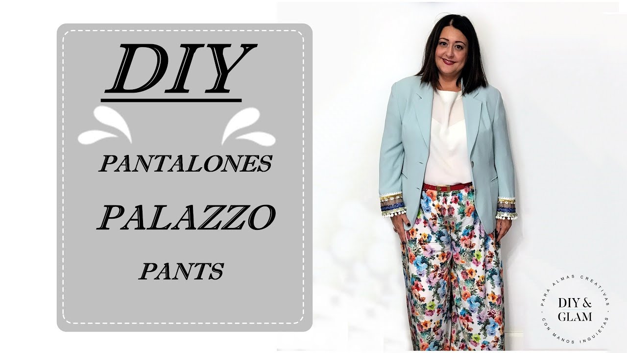 Diy los pantalones palazzo más fáciles del mundo
