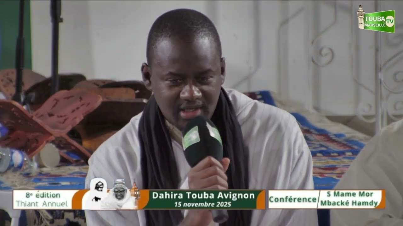 Thiant Touba Avignon 8ème Edition 2025 : Conférence de Serigne Mame Mor Mbacké Handy