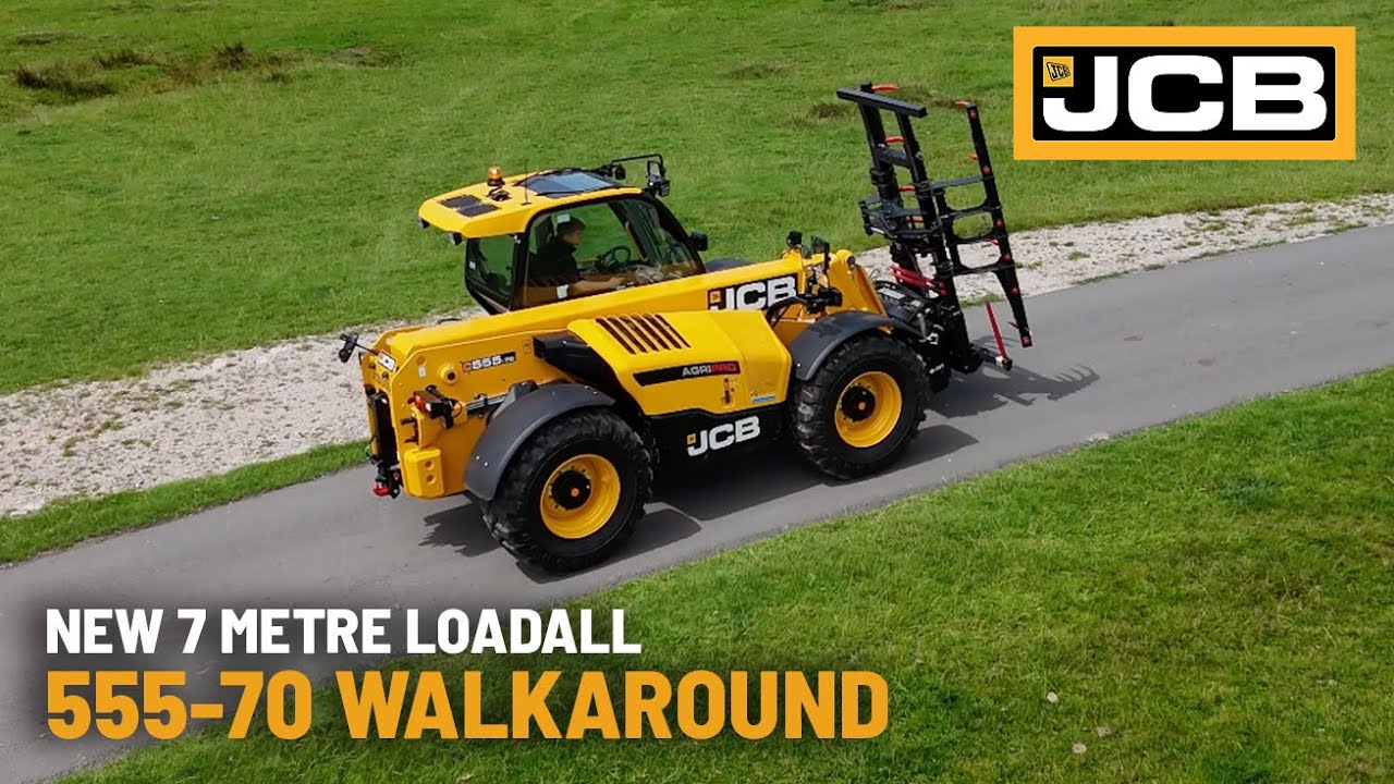 Meet JCB&rsquo;s new 7 metre telehandler | 555-70 Loadall Walkaround