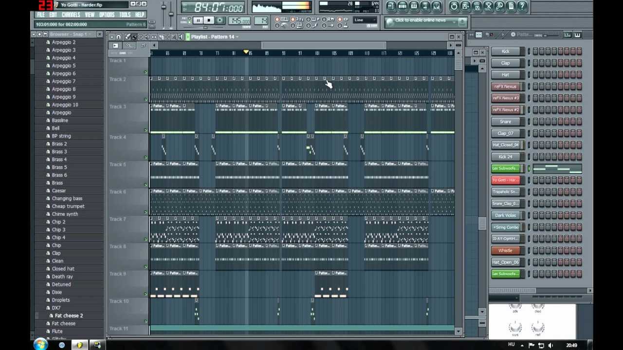 Yo Gotti Ft Rick Ross - Harder (Fl Studio instrumental )