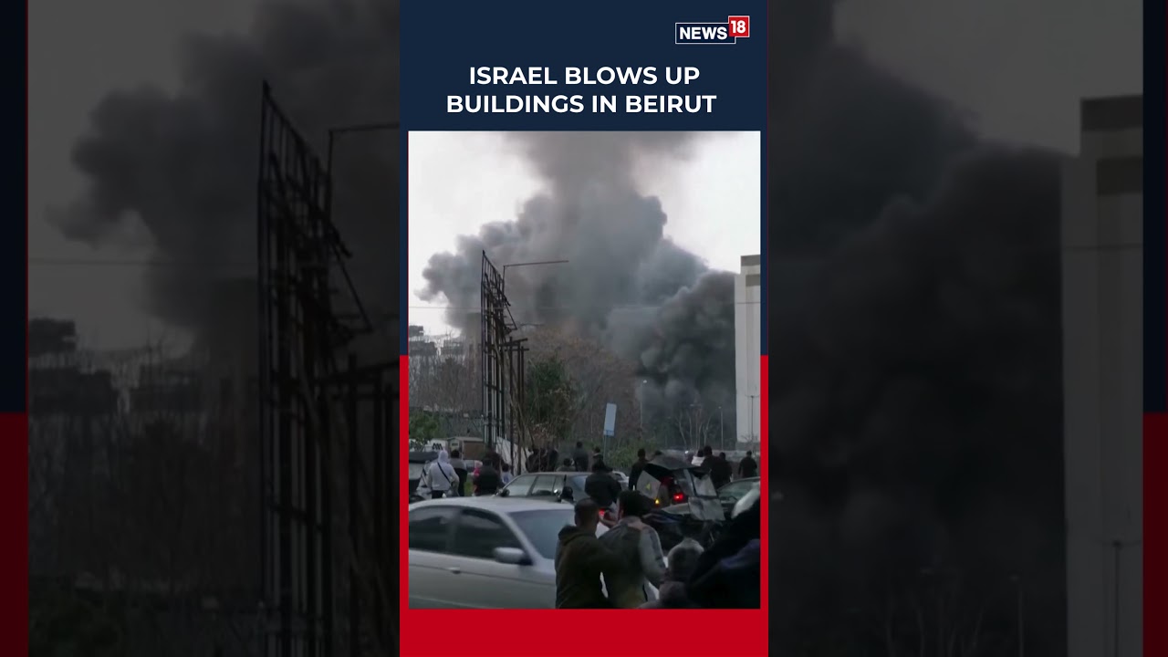 WATCH: Powerful Israeli Airstrike Rocks Beirut | #shorts | N18S