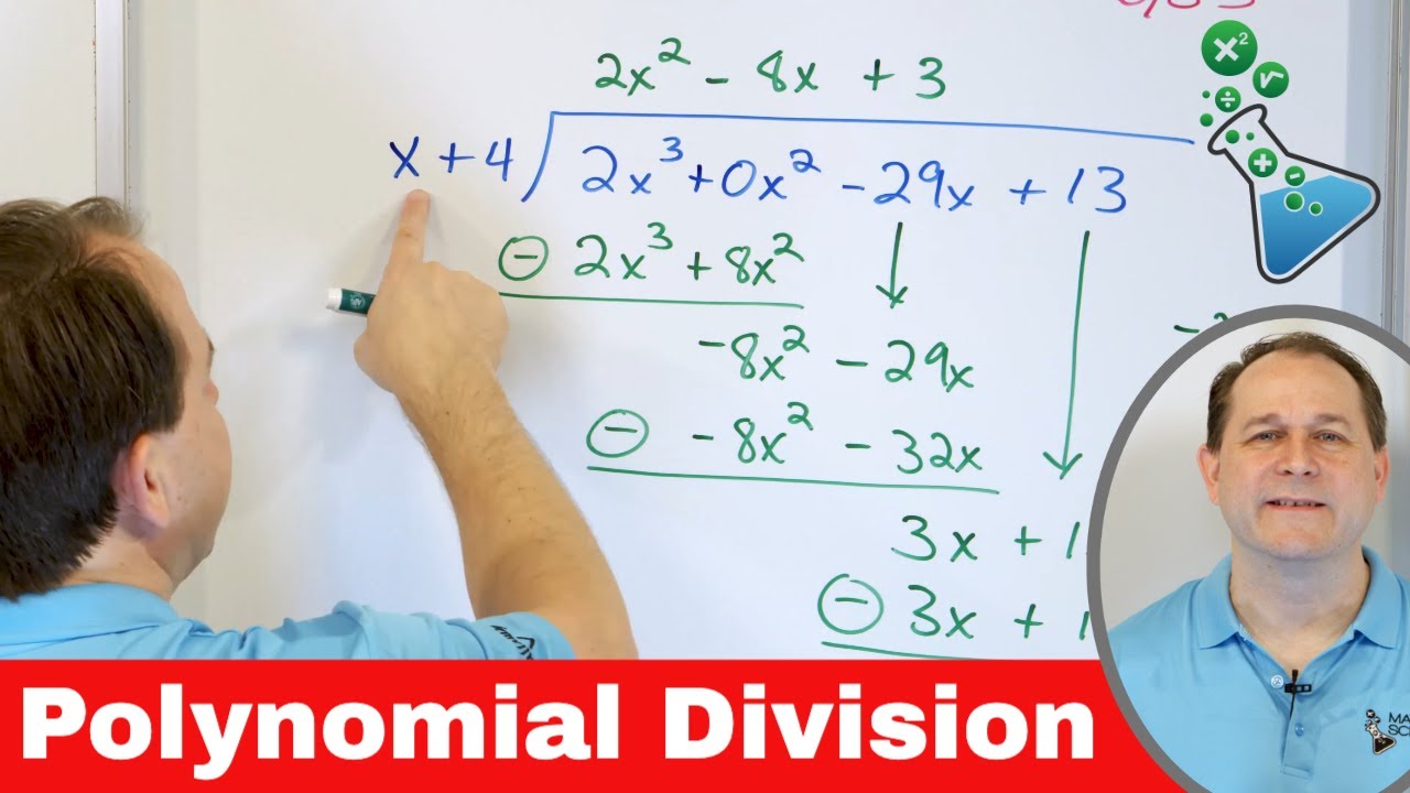 Learn & Master Polynomial Long Division in Algebra