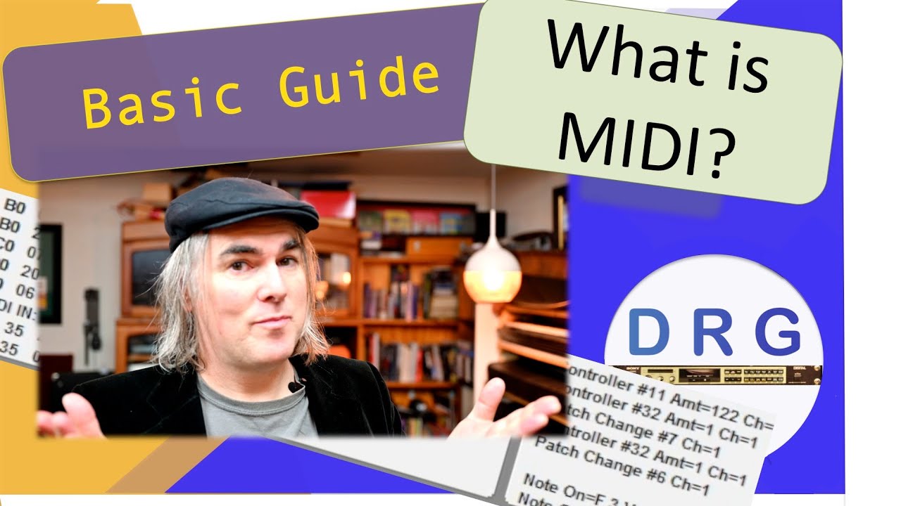 What is MIDI?  Examples of MIDI codes and Integration