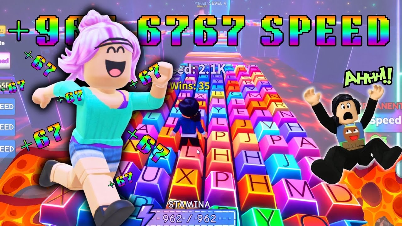 KEYBOARD ASMR SPEED ESCAPE -ROBLOX