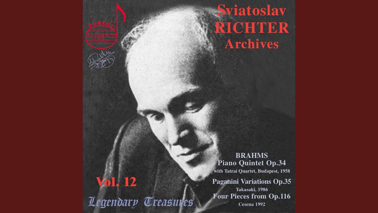 Variations on a Theme by Paganini, Op. 35: Book 1 (Live)