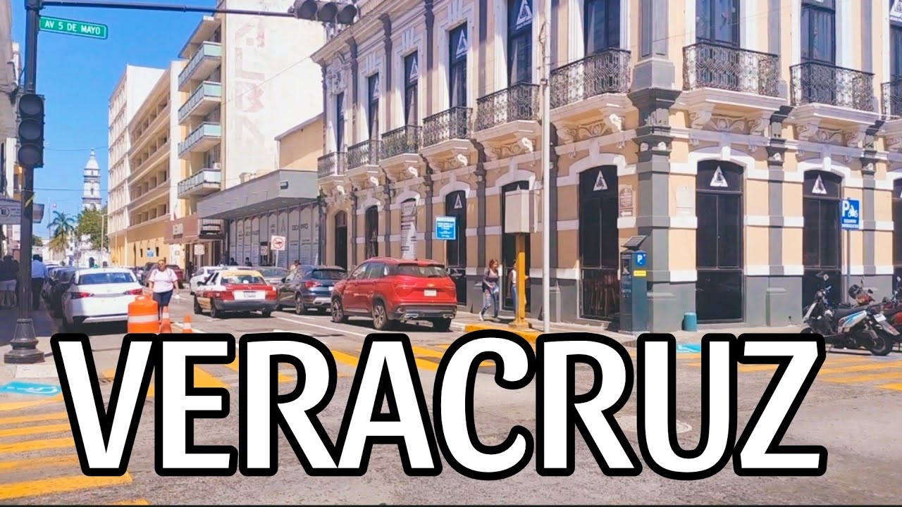 CENTRO HISTÓRICO DE VERACRUZ: AV. 5 DE MAYO.