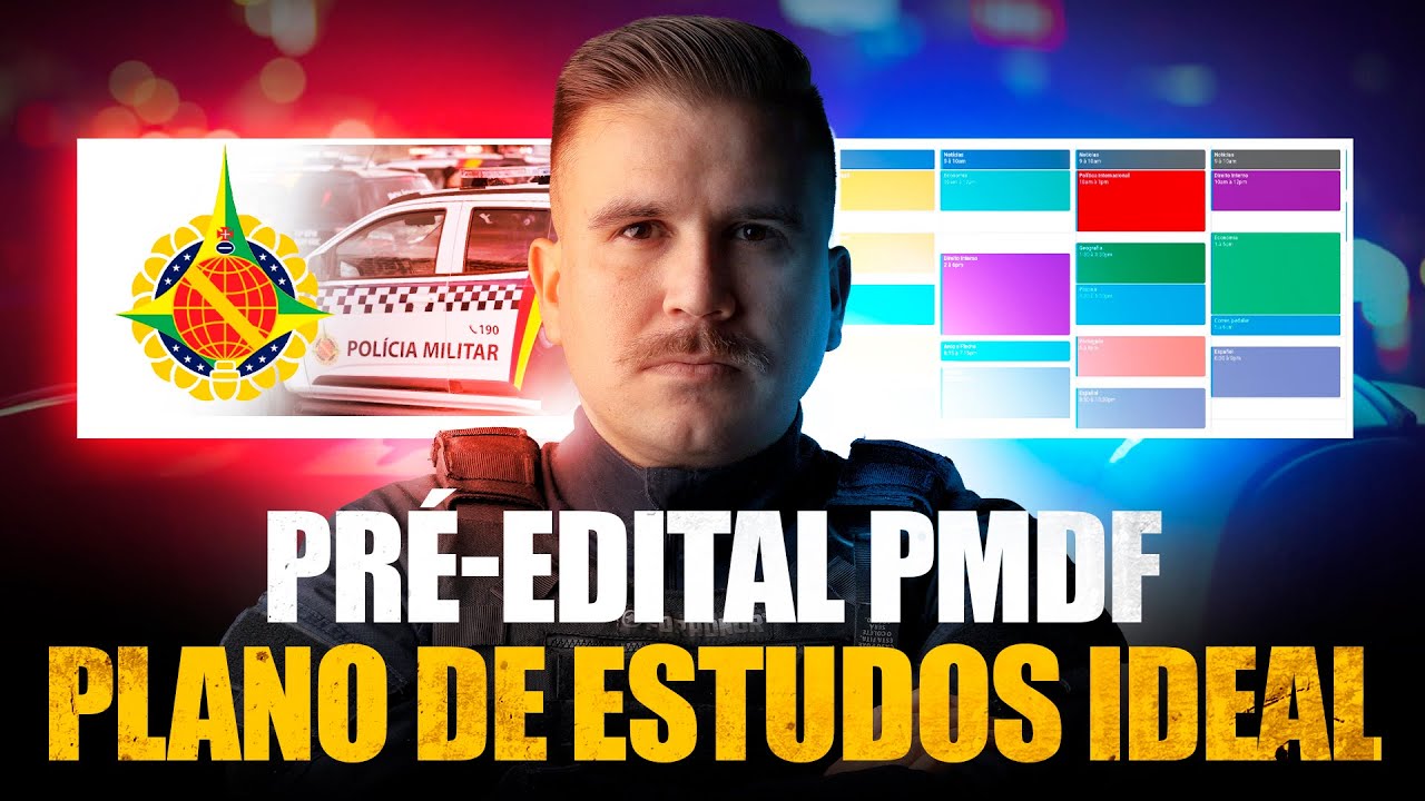 O Plano de Estudos Ideal Pr&eacute;-Edital PMDF | Miss&atilde;o 190