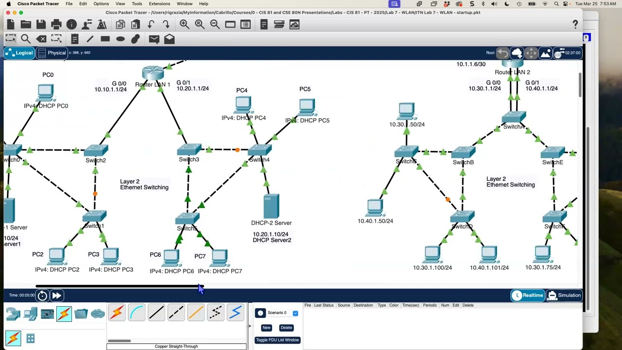 ITN Lab 7: Wireless LANs