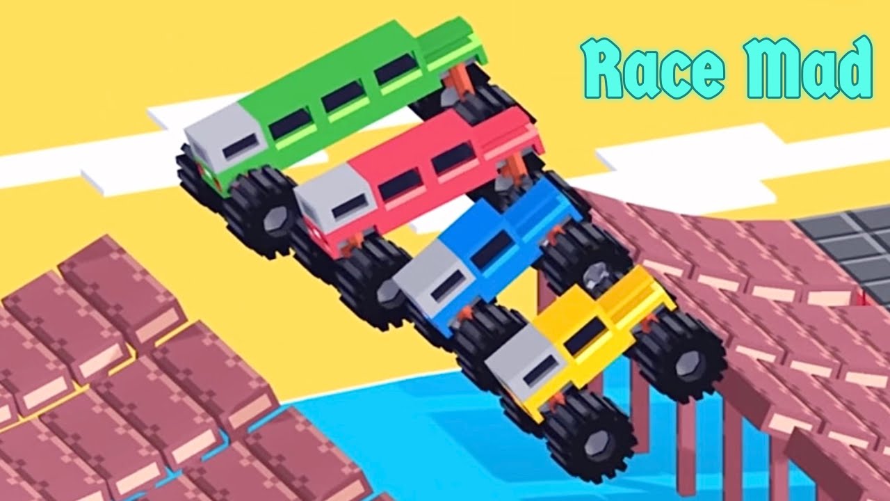 Fancade Race Mad Driver Gameplay