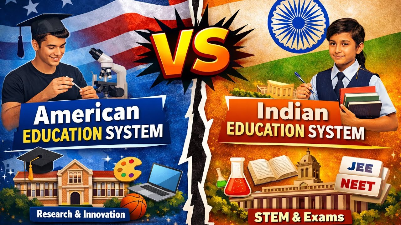 American education Vs Indian Education : Which is better for Students? // Telugu vlogs from USA 