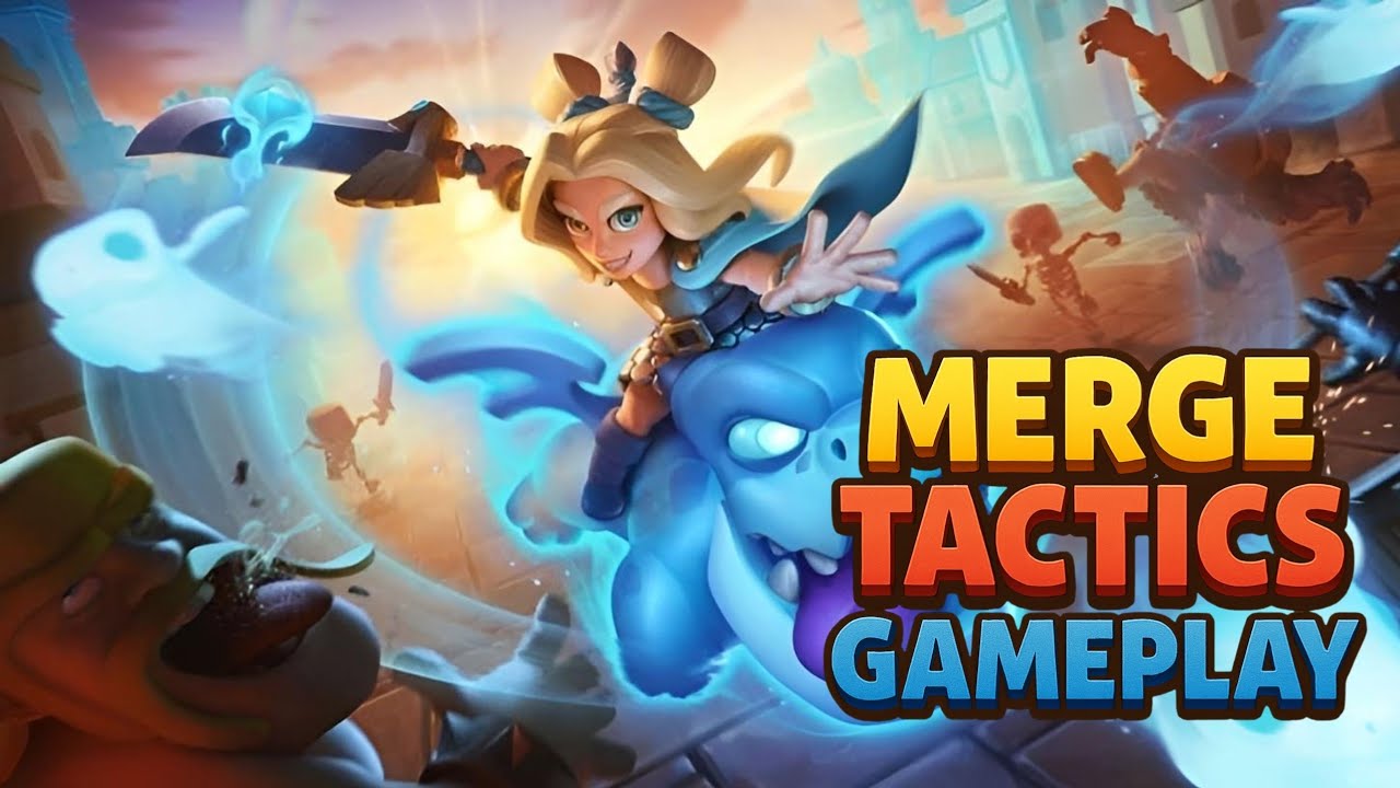 Merge Tactics Clash Royale Gameplay | Royale Tactics 