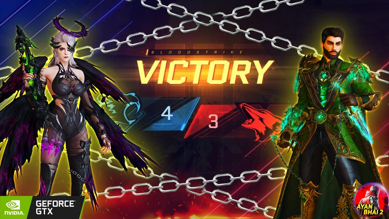 BLOOD STRIKE - SQUAD FIGHT 1V4 CRAZY CHALLENGE WITH IMPOSSIBLE COMEBACK || ULTRA GRAPHICS GTX 1650