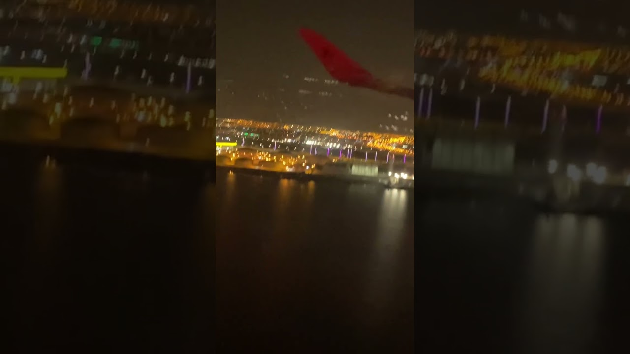 QR621 landing at Doha airport