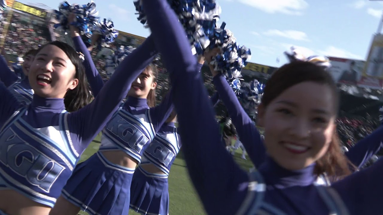 【第74回毎日甲子園ボウル】関西学院大学 早稲田大学 両校応援合戦
