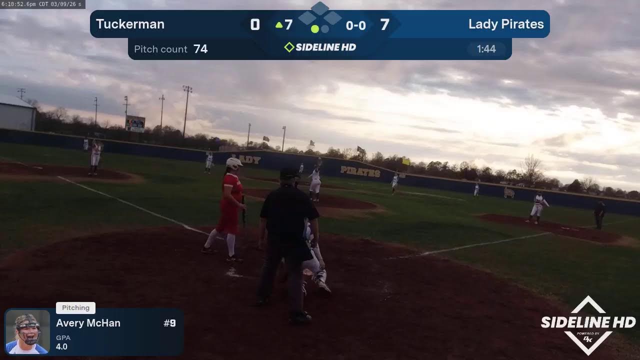 Lady Pirates vs. Tuckerman (2026.03.09)