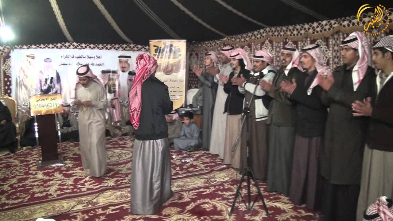 المحاوره في حفل الشيخ سالم بن طلق بن صحران بمناسبة سلامة اخيه