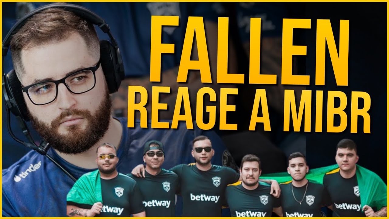 Fallen Reage ao an&uacute;ncio da nova lineup da MIBR
