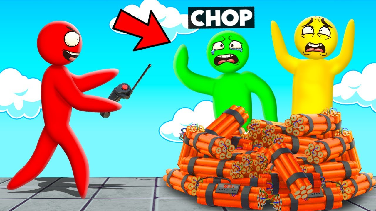 SUPERSMASH CHOP BLEW ME UP USING DYNAMITES