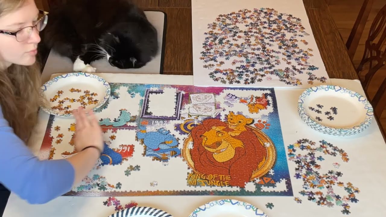 Trefl Disney 9000 Piece Puzzle: Panel C (years 1991-1994)