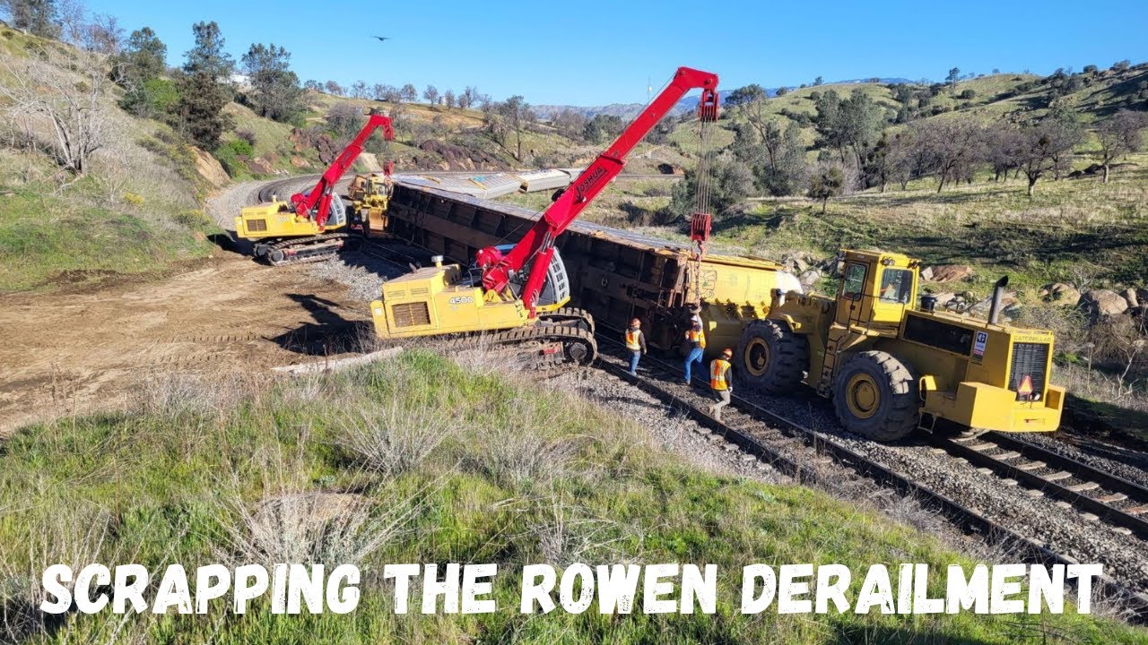 Derailment Cleanup at Rowen
