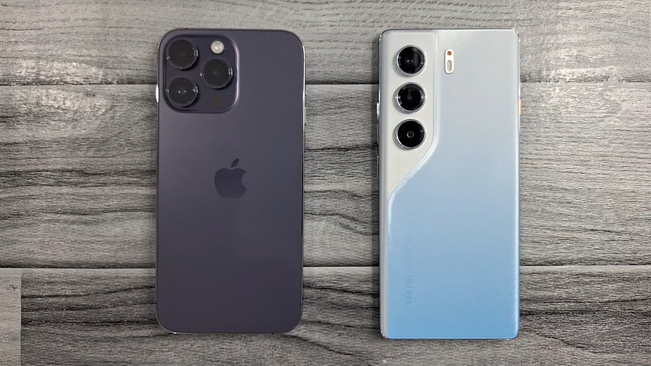 iPhone 14 Pro Max Vs Tecno Camon 40 Pro Speed Test 