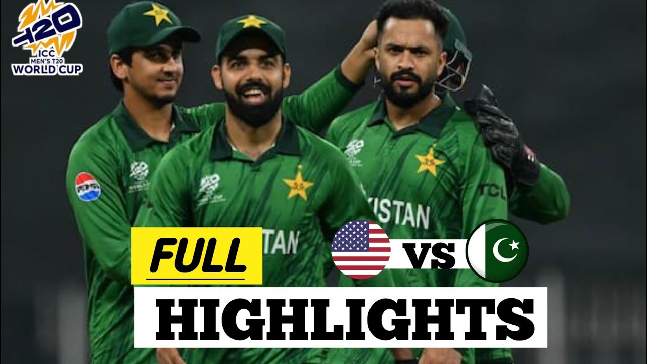 America vs  Pakistan T20 World Cup 2026 highlight 
