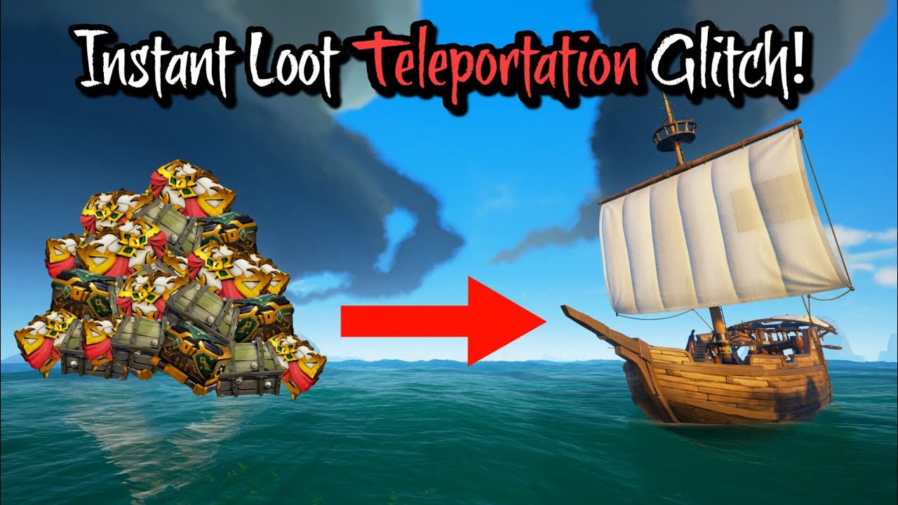 Этот эксплойт с телепортацией добычи просто невероятен | Sea of ​​Thieves
