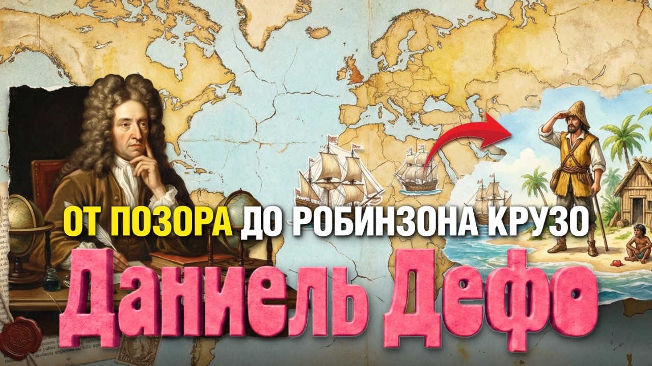 История Даниеля Дефо: банкрот, шпион и автор Робинзона Крузо | история под сон