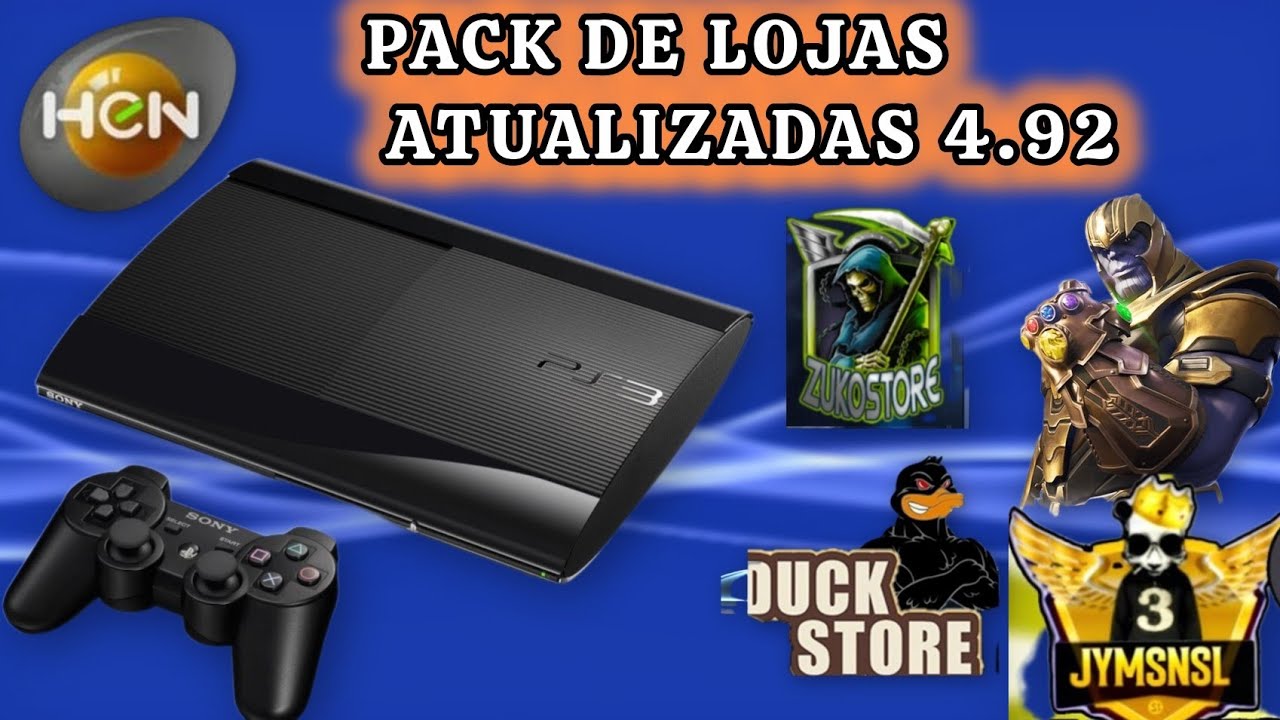 Como instalar lojas atualizadas no HEN 4.92 direto do PS3 