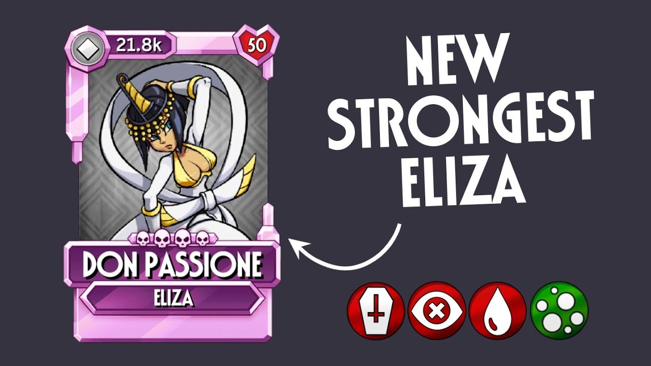 DON PASSIONE Eliza showcase, skullgirls mobile