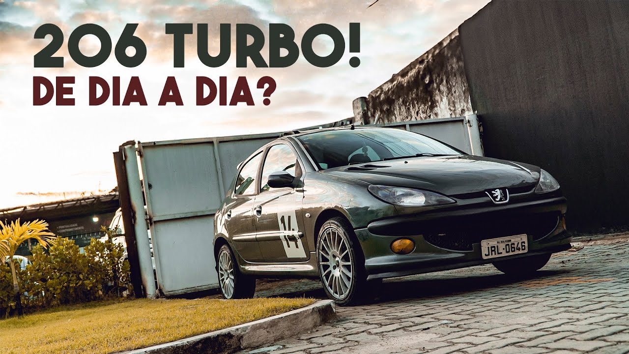 Um Peugeot 206 Turbo de Dia a dia?
