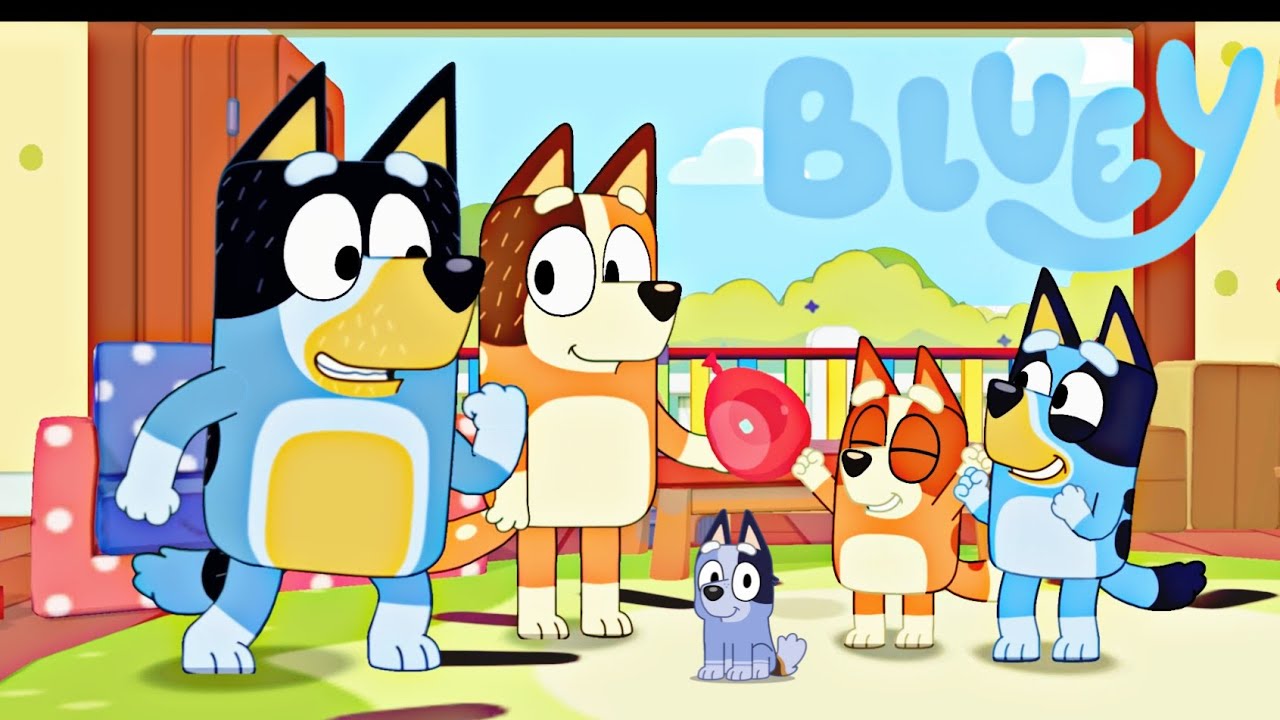 Bluey playing with balloon 🎈 | Bluey full Episode
