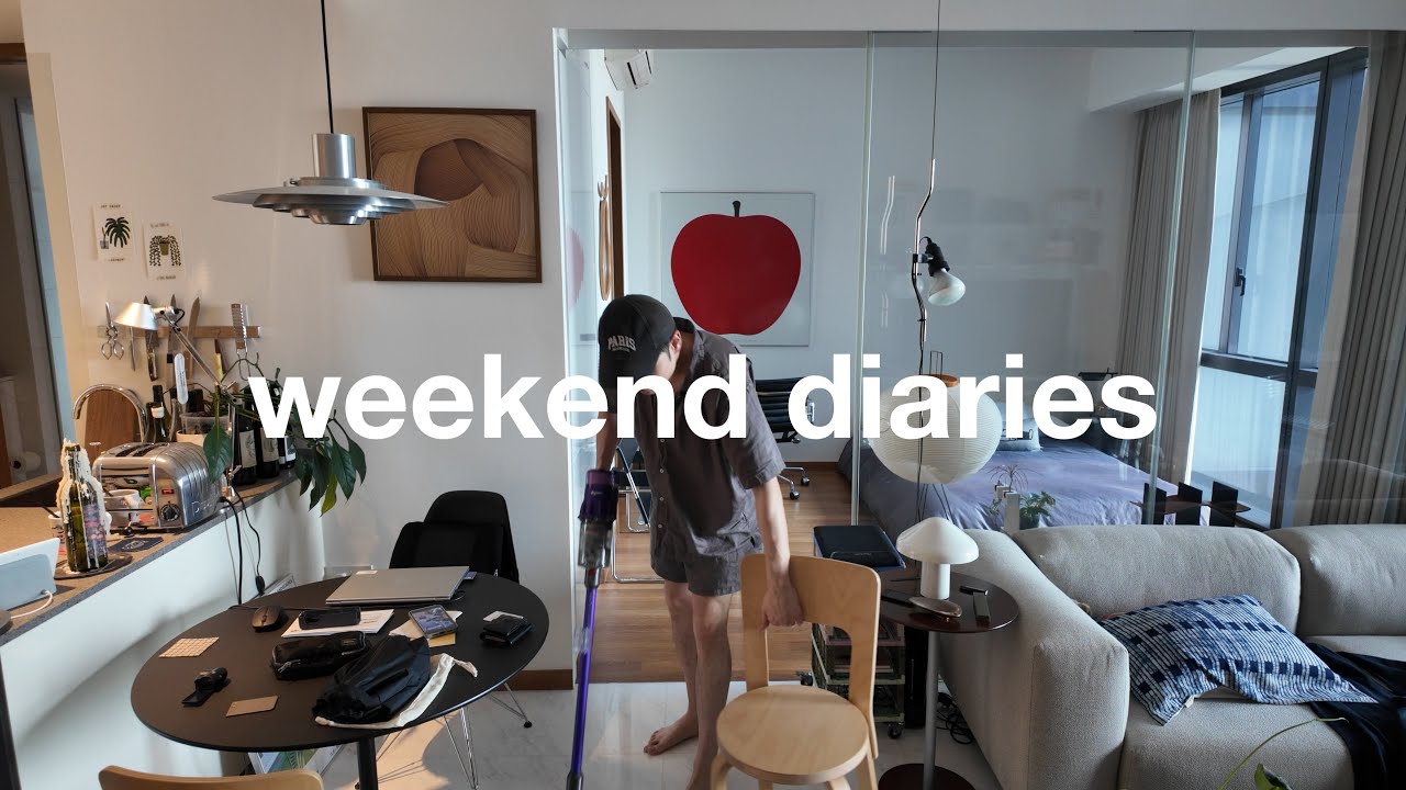 interior update, weekend home reset, everything i ate | weekend diaries