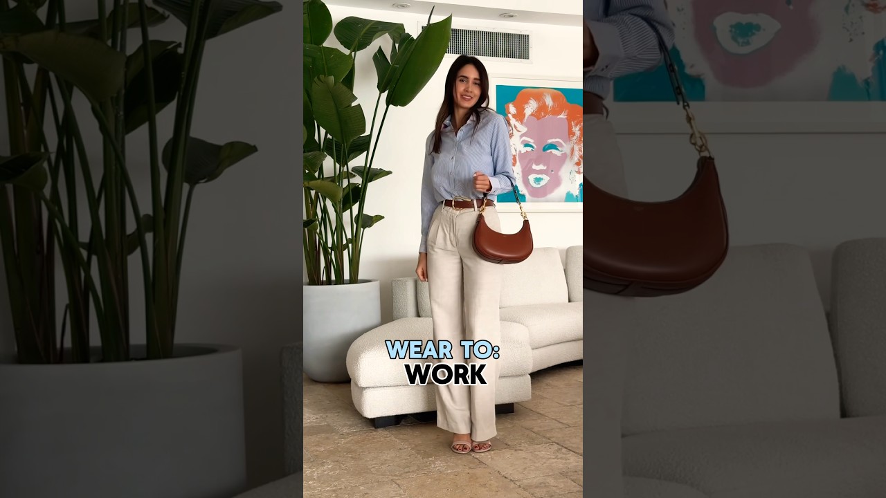 1 pair of linen pants, 4 outfits 💅