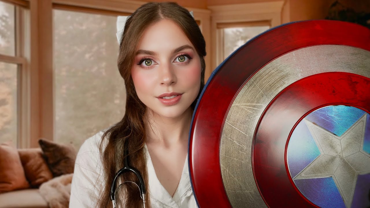 Nurse Is Obsessed w/ You, Captain America ASMR Roleplay (Personal Attention, ASMR For Sleep)