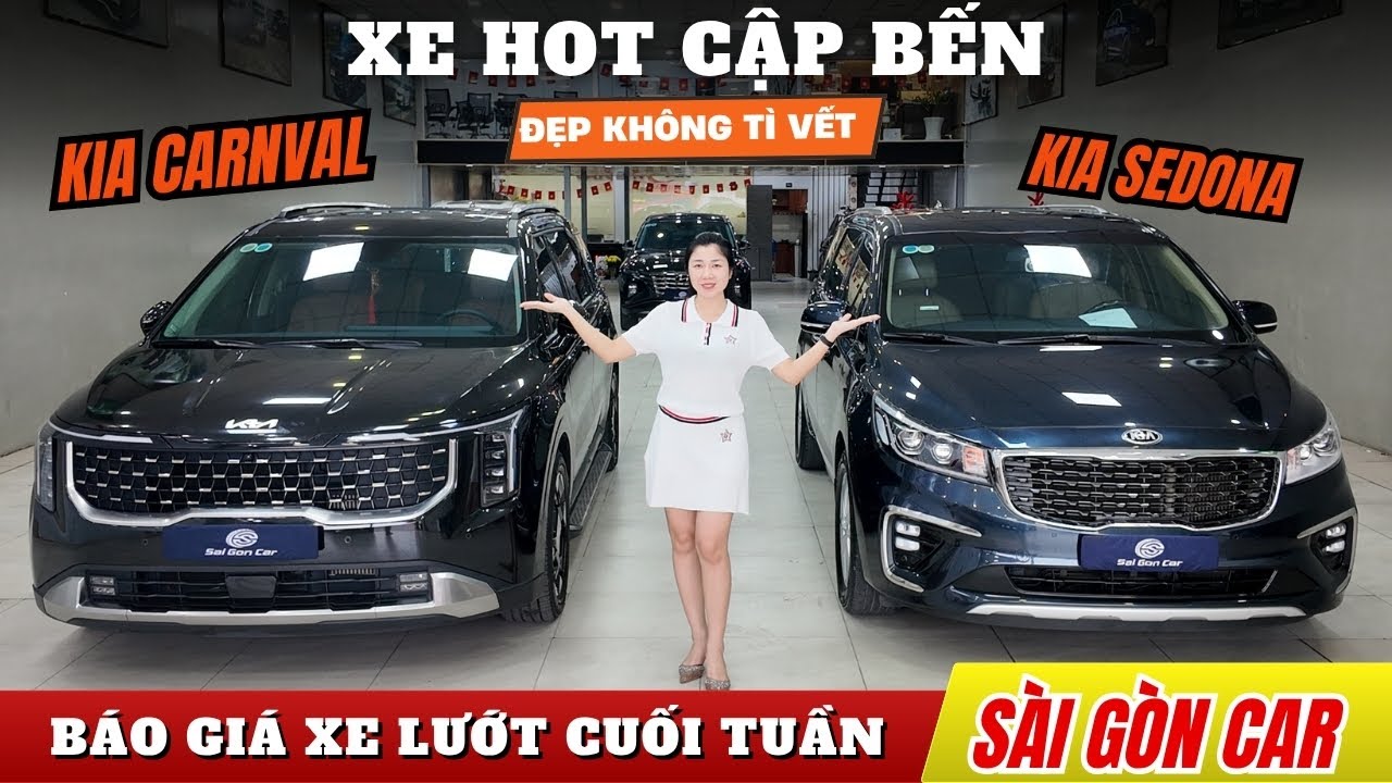 KIA CARNIVAL - KIA SEDONA Siêu Phẩm Mới Cập Bến Showroom Sài Gòn Car | Báo Gía Xe Lướt Cuối Tuần