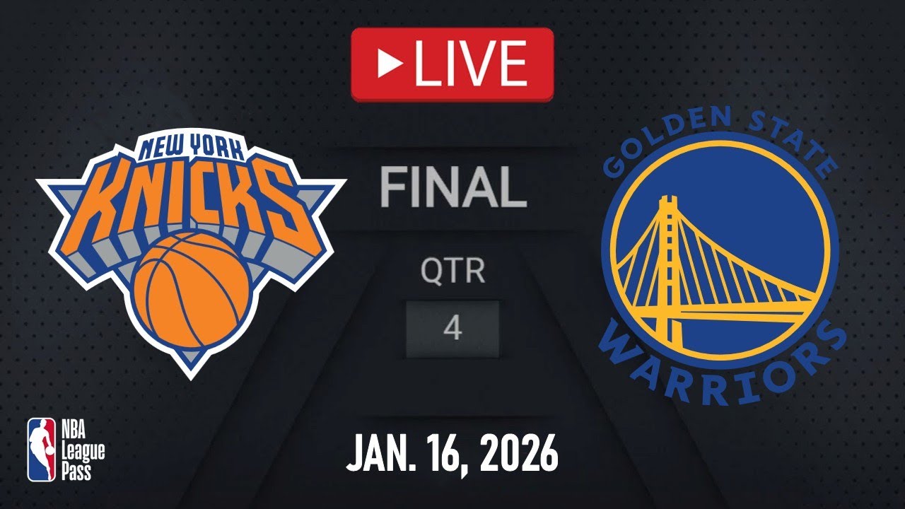 NBA LIVE! Golden State Warriors vs New York Knicks | Jan. 16, 2026 | Knicks vs Warriors NBA 2K26
