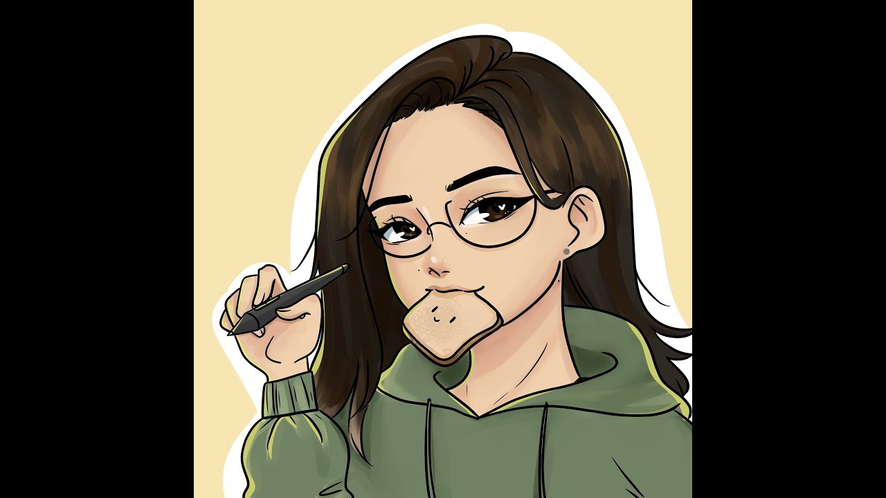 DRAWING MY NEW ICON | Digital Art Process
