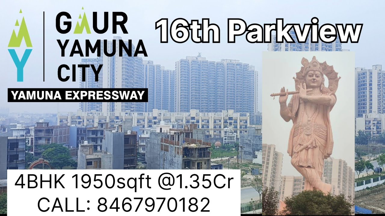 Gaur Yamuna City l Yamuna Expressway l YEIDA l 4Bhk sale 1950sqft l#yamunaexpressway #gauryamunacity