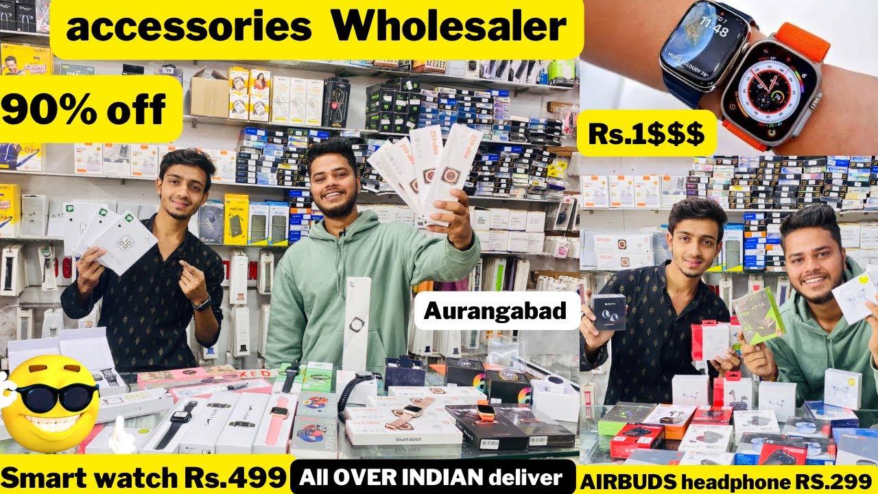 Accessories wholesaler in Aurangabad,smart watch,airbuds,headphone, #accessories apple iwatch ultra