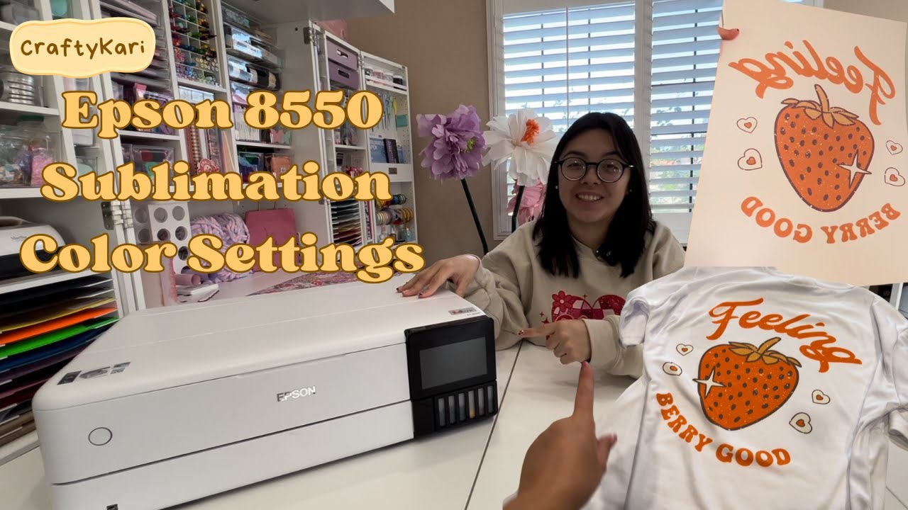 Настройки цветов на конвертированном сублимационном принтере Epson 8550 | Исправление проблем с ц...