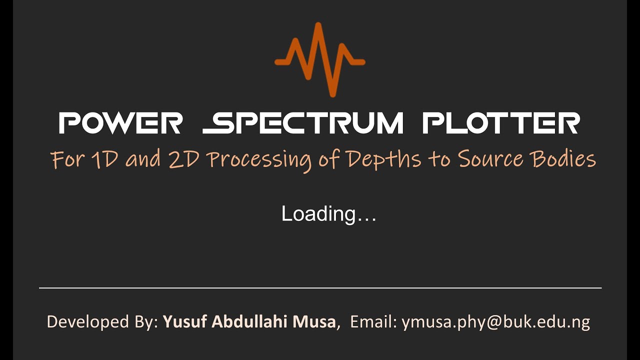 [🎁🎁 New] 1D and 2D Spectral Analysis Software For Depth Estimation
