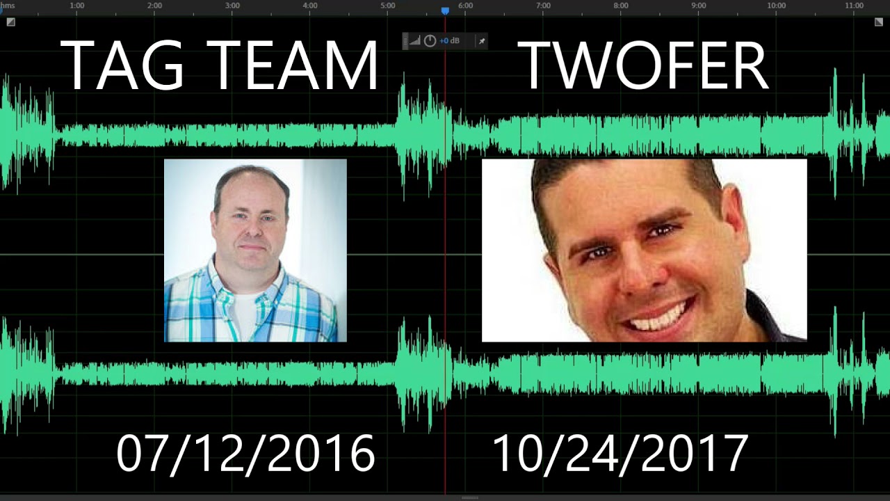 Elvis Duran Phone Tap Tag Team TWOFER!