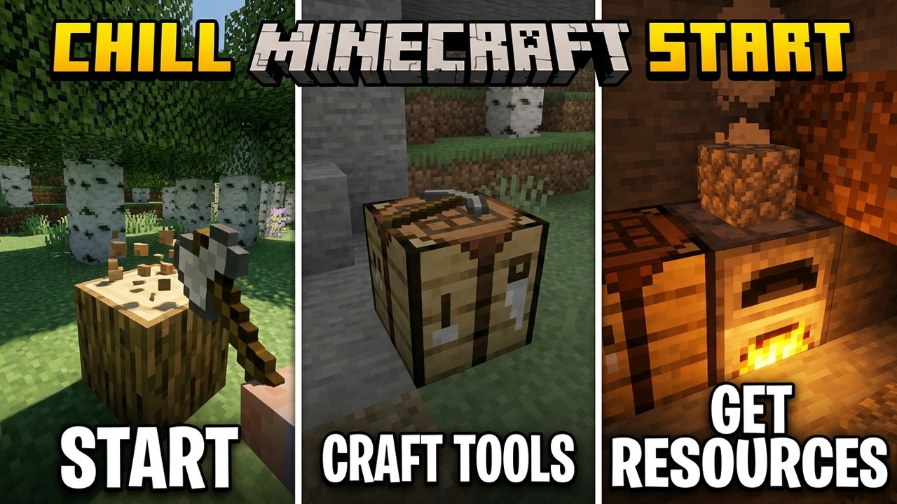 Starting Over in Minecraft the Chill Way