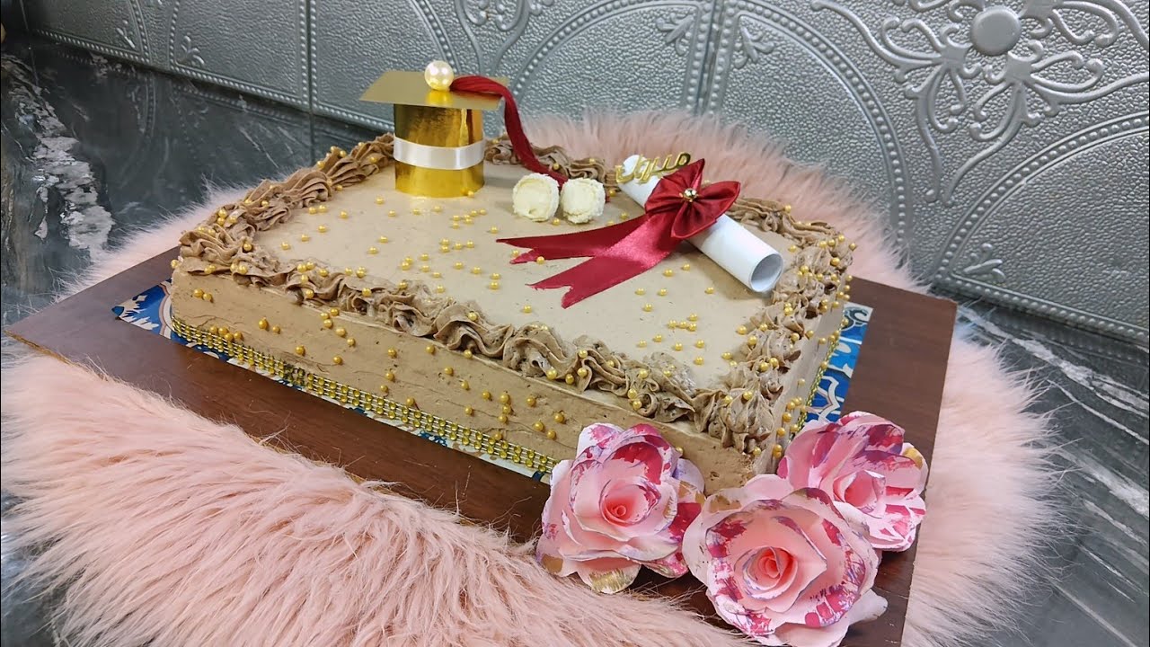 كيكة النجاح 🥳 والتخرج 📢 🎂 بزوج بيضات فقط جديد وحصري 💥 ناجحة مليار 💯