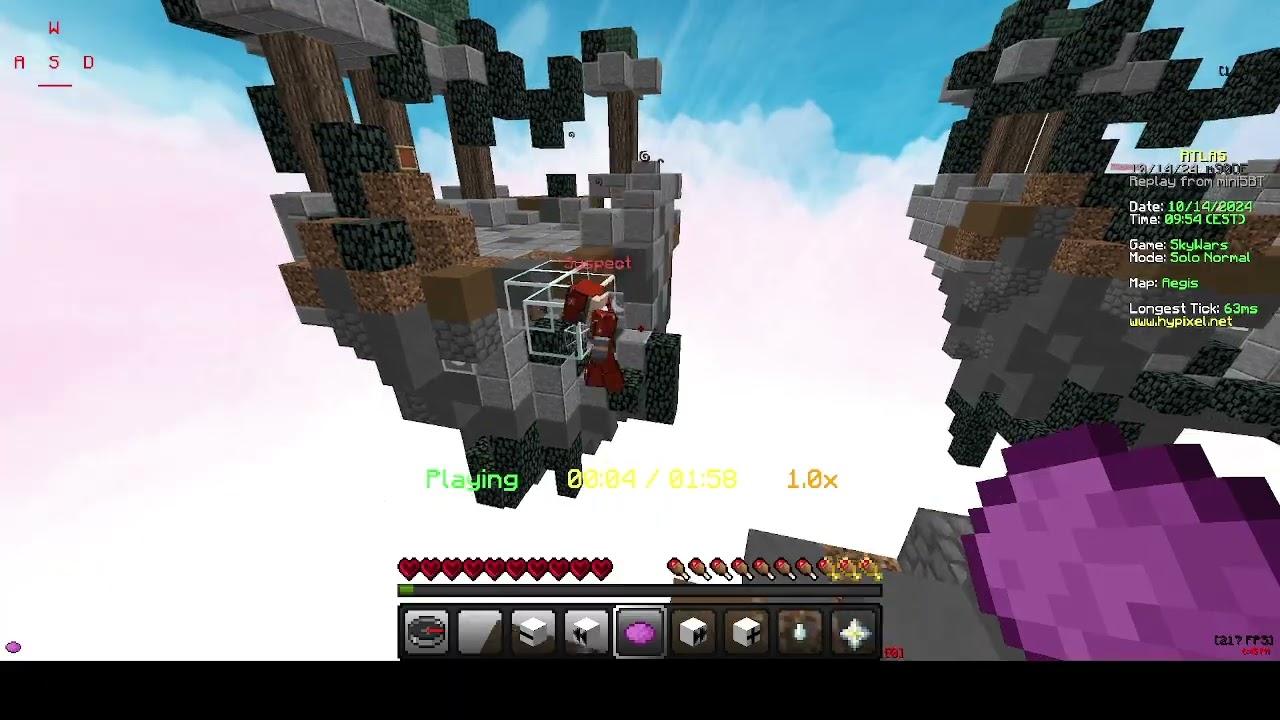 BLATANT SKYWARS CHEATER OMGGGGGG